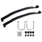 Solid Spare For EZGO RXV Golf Cart Heavy Duty Rear 2 Leaf Spring Kit With Bushing & Sleeves