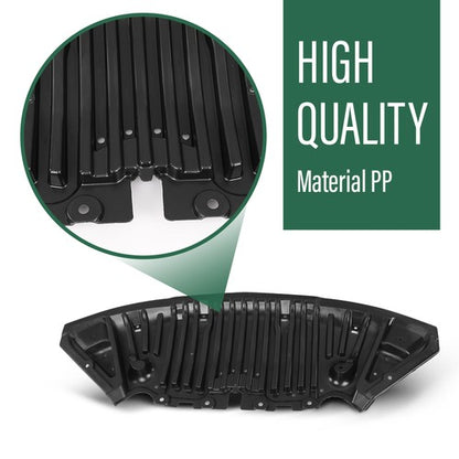 Solid Spare Front Lower Engine Splash Undercar Shield For 10-15 Mercedes-Benz GLK250 GLK350