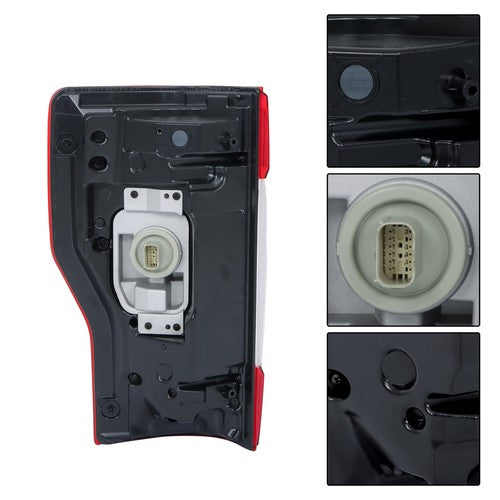 Solid Spare LED w/ Blind Spot Right Side Tail Light For Ford F250 F350 Super Duty 2017-2019