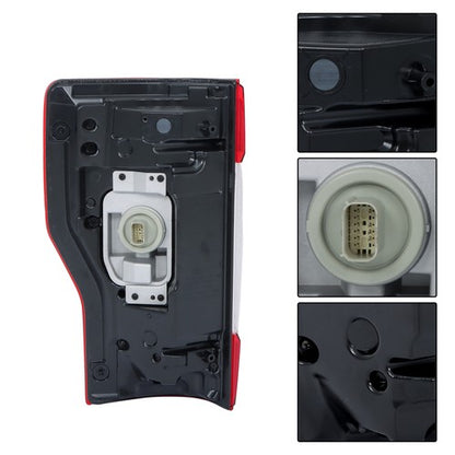 Solid Spare LED w/ Blind Spot Right Side Tail Light For Ford F250 F350 Super Duty 2017-2019