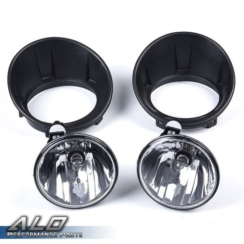 Solid Spare New Fit For 2010-2013 Chevy Camaro Fog Lights Lamps w/ Wiring+Switch Bezel Kit
