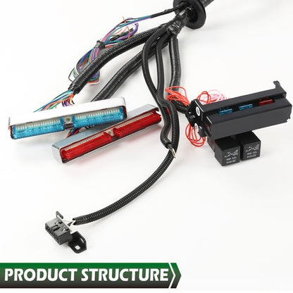 Solid Spare Fit For DBC LS1 97-06 T56 Or Non-Electric Trans Standalone Wiring Harness