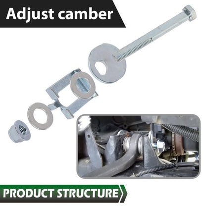 Solid Spare Fit For 04-08 21-23 Ford F150 Front Adjustable Alignment Camber Caster Cam Bolts