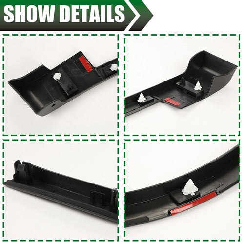 Solid Spare Fit For 2012-2017 Volkswagen Tiguan Front Left&Right Fender Flares Moulding Trim