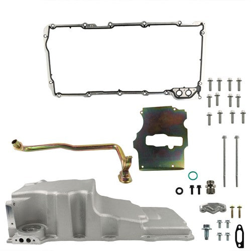 Solid Spare Fit For Chevrolet Camaro LS 1967 1968 1969 Engine Low Profile Oil Pan Retro