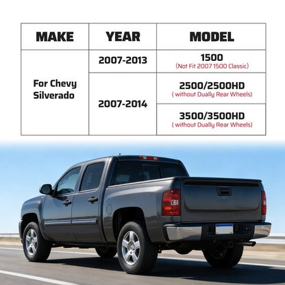 Solid Spare For 2007-2014 Chevy Silverado 1500 Rear Upper Wheel Arch Repair Panels Pair