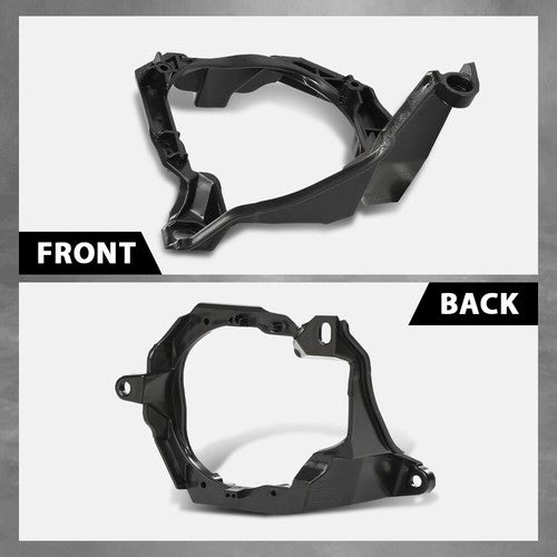 Solid Spare Front Bumper Fog Light Brackets Fit For 2015-2017 Ford Mustang Left+Right Side