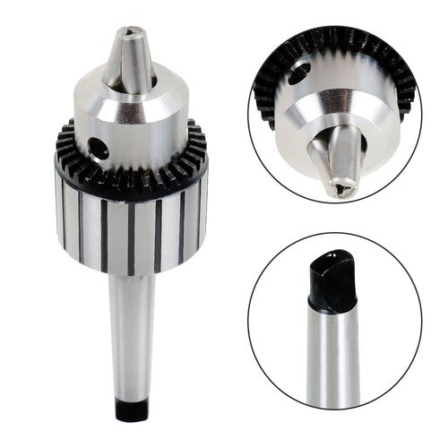 Solid Spare 1/8 - 5/8" Heavy Duty Drill Chuck with R8 Shank Precision Integrated (R8-B18)