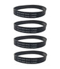 Solid Spare (4) Vacuum Belt to fit Hoover AH20080 562932001 - NEW