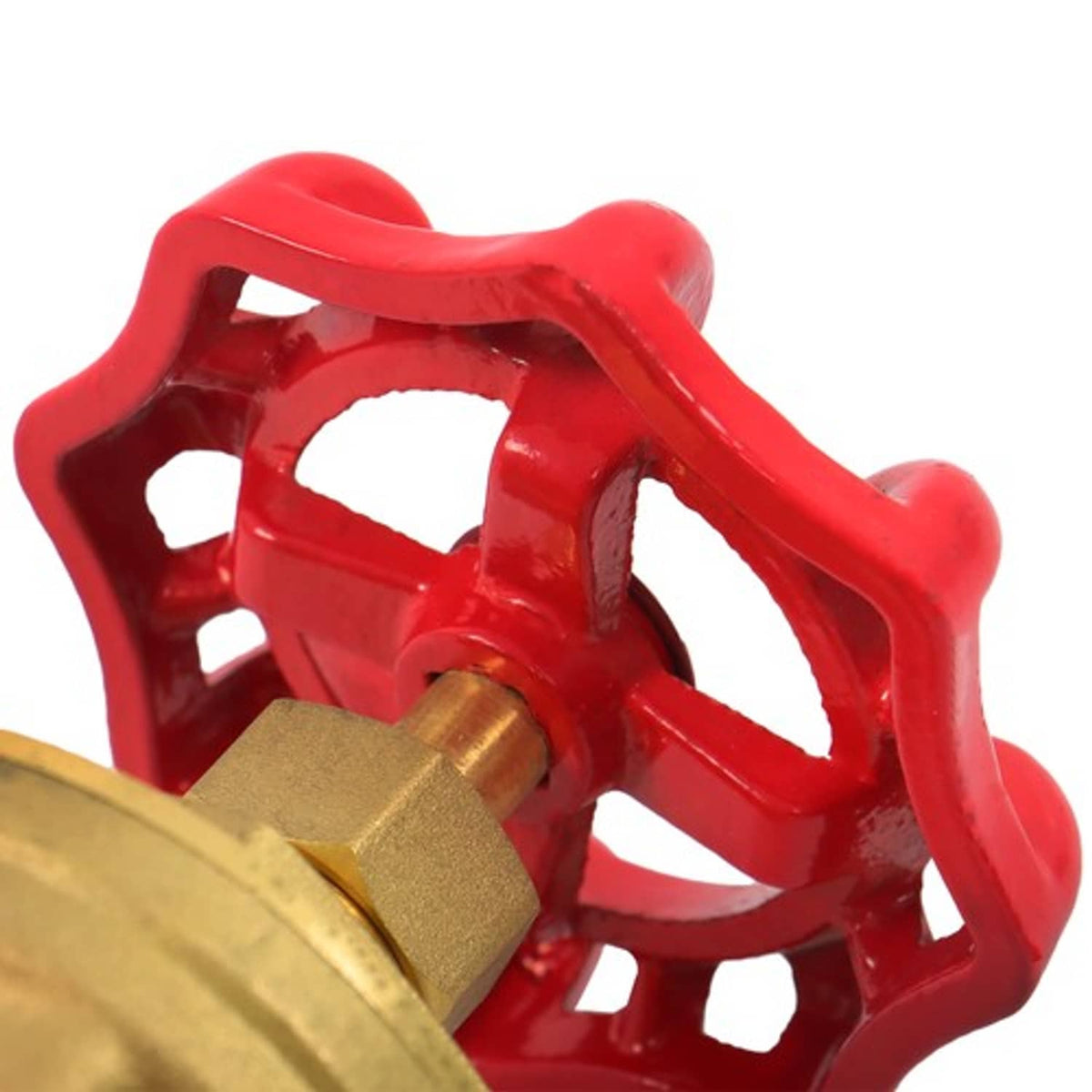 Solid Spare For Water Gas Fuel Flow Control 2-1/2" Brass Gate Valve DN65 NPT Female Thread