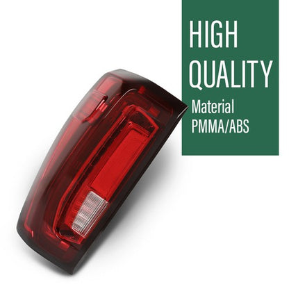 Solid Spare Fit For 19-23 GMC Sierra 1500 Factory Full LED Tail Light Brake Lamp Left Driver