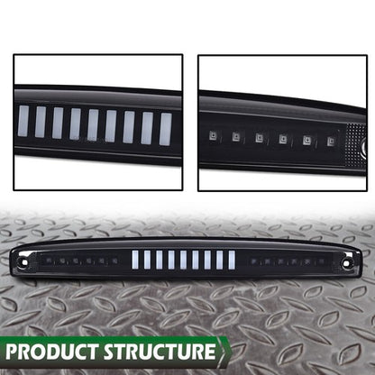 Solid Spare Fit For 2003-2006 Dodge Ram 2500 3500 LED Rear Center Tailgate Brake Light