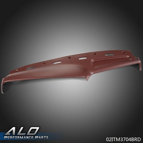 Solid Spare Fit For 94-97 Dodge Ram 1500 2500 3500 Dash Board Cap Cover Overlay Red