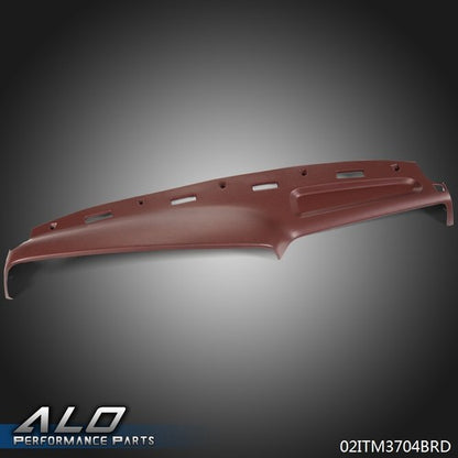 Solid Spare Fit For 94-97 Dodge Ram 1500 2500 3500 Dash Board Cap Cover Overlay Red