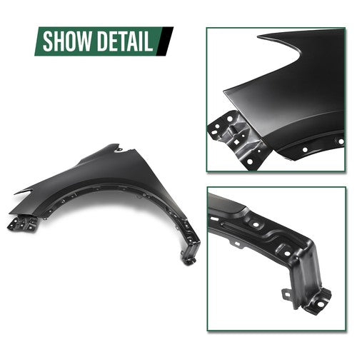 Solid Spare Fender Front Left Driver Side 95031571 GM1240382 Fit For 2013-2016 Buick Encore