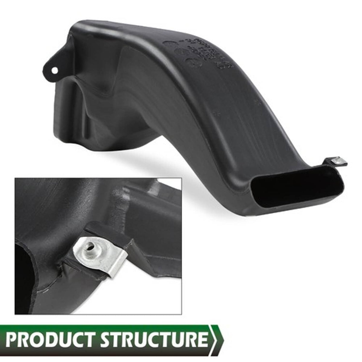 Solid Spare Fit For 2015-2019 Chevrolet C7 Corvette GM C7 Z06 Front Brake Duct Kit