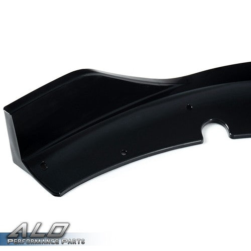 Solid Spare Fit For 15-20 Dodge Charger SRT Front Bumper Lip Spoiler Splitter Body Kit