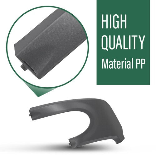 Solid Spare Fit For Range Rover Evoque 12-18 Rear Left Exhaust Pipe Towing Hook Cover Trim