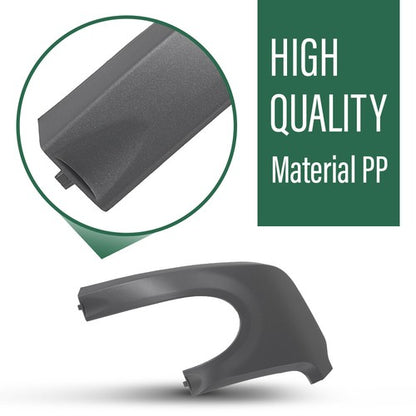 Solid Spare Fit For Range Rover Evoque 12-18 Rear Left Exhaust Pipe Towing Hook Cover Trim