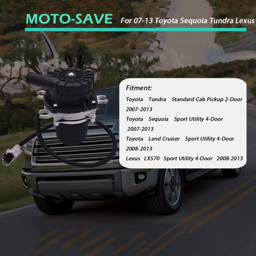Solid Spare Secondary Air Pump For 2007-2013 Toyota Sequoia Tundra Land Cruiser LX570 5.7L