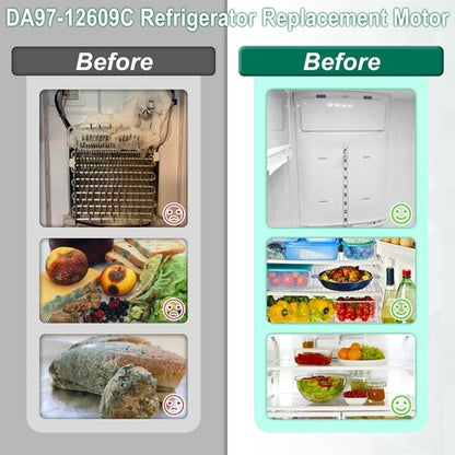 DA97-12609C for Samsung Refrigerator Evaporator Cover RF263BEAESR RF260BEAESR US