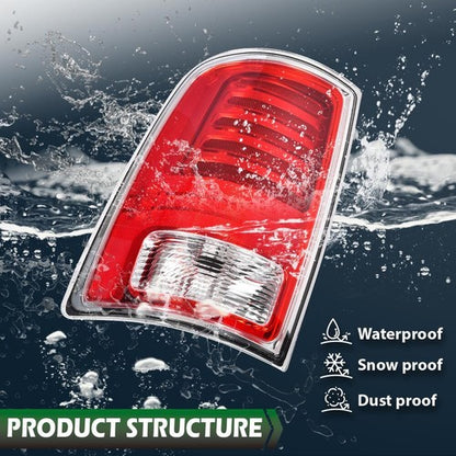 Solid Spare Rear LED Tail Lights Lamp Driver& Passenger Fit For 2013-2018 Ram 1500 2500 3500