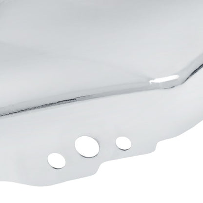 Solid Spare Front Chrome Bumper Face Bar w/o Fog Light Holes For Chevy Silverado 1500 16-18