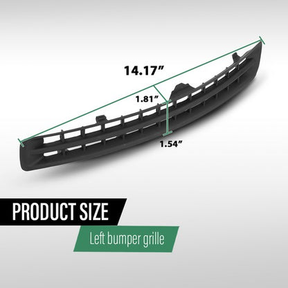 Solid Spare Front Lower Bumper Cover Grille Molding Left Side Fit For 2007-2014 Volvo XC90
