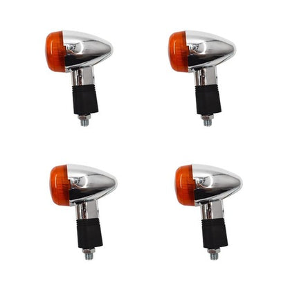 Solid Spare 4X Motorcycle LED Turn Signal Blinker Indicator Lights For Honda Suzuki Yamaha