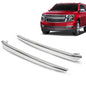 Solid Spare Fit For 2015-2020 Chevrolet Tahoe Suburban Front Bumper Trim Molding Left+Right