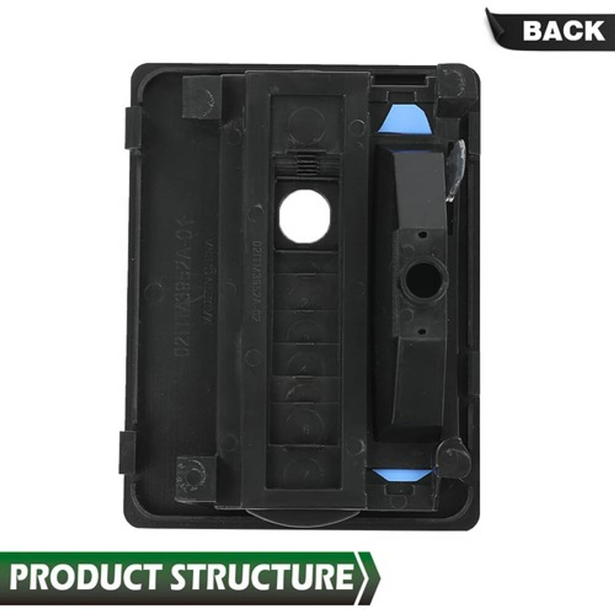 Solid Spare Fit For 1997-2006 Jeep Wrangler TJ Automatic Floor Shift Indicator Bezel Trim