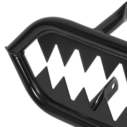 Solid Spare Front Bumper Guard For Yamaha Banshee 350 YFZ350 SE SP LE 1987-2006 Black Steel