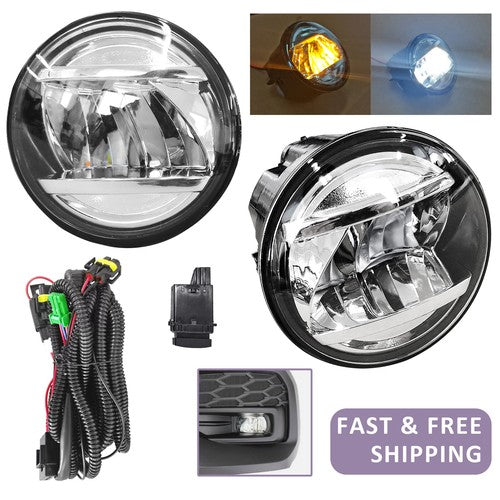 For 2022 2023 2024 Subaru WRX LED Front Fog Lights Lamp Double light W/Switch