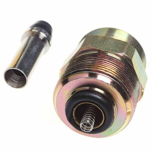 Solid Spare Fuel shutoff solenoid for 89-93 Dodge trucks with 12V Cummins 5.9L Engine