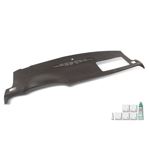 Solid Spare TPE Dash Cover Cap Overlay Brown Fit For 07-14 Suburban Tahoe Yukon Avalanche