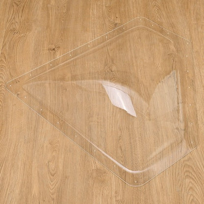 Solid Spare 32"x10" Clear Plastic Skylight Cover For Travel Trailer RV Camper Truck # 01868