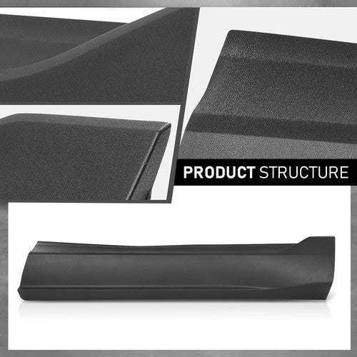 Solid Spare Fit For 2015-2023 Ford Edge Front Right Door Molding And Beltlines FT4Z5820878AA