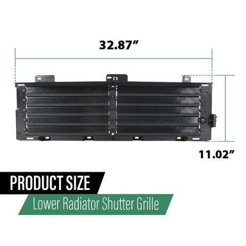 Solid Spare Radiator Shutter Fit For 2020-2023 Range Rover Evoque/Discovery Sport LR135382