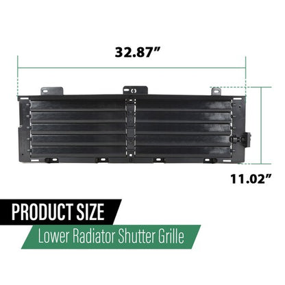 Solid Spare Radiator Shutter Fit For 2020-2023 Range Rover Evoque/Discovery Sport LR135382
