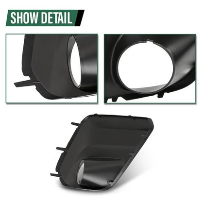 Solid Spare Fog Light Trim Cover Bezel Fit For 2019 2020 2021 Subaru Forester Left Side