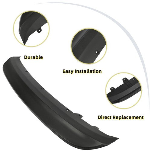 Solid Spare For Hyundai Elantra 2014-16 Lower Rear Bumper Valance Cover Korea Built Vehicle