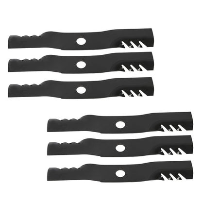 Solid Spare Lawn Mower Blades 6 Pack Fits For Kubota K5955-34360 K5955-97530 396-816