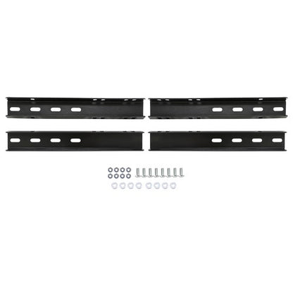Solid Spare Glossy Black 2 (TWO) SINGLE AXLE TRAILER FENDERS FOR 13" WHEELS TIRES SKIRT BOAT