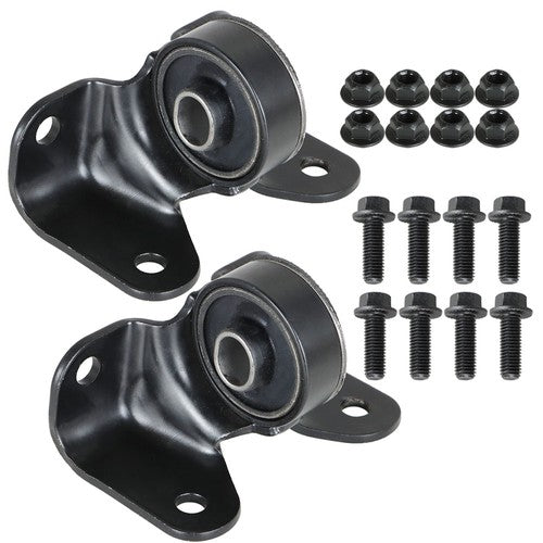 Solid Spare For Chevy GMC Truck Series Black Front Steel Torsion Bar Crossmember Mount Kit