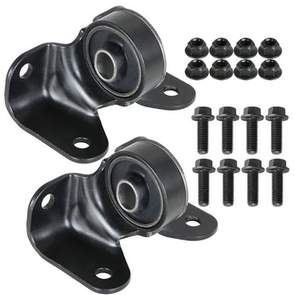 Solid Spare For Chevy GMC Truck Series Black Front Steel Torsion Bar Crossmember Mount Kit