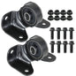 Solid Spare For Chevy GMC Truck Series Black Front Steel Torsion Bar Crossmember Mount Kit