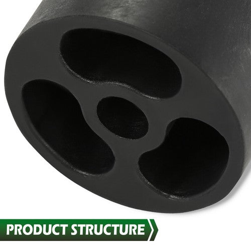 Solid Spare Universal 2" Tall x 3" Wide Wide Body Lift Block Replacement Black