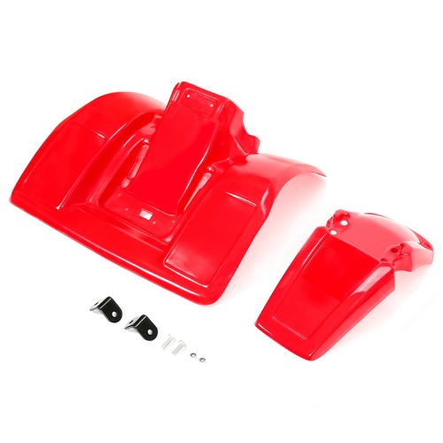 Solid Spare NEW FOR HONDA ATC 250R 83 - 84 RED PLASTIC FRONT AND REAR FENDER SET