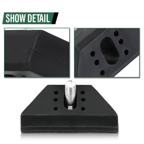 Solid Spare Battery Hold Down Block and Bolt Fit for Chevy Silverado Suburban Colorado S-10