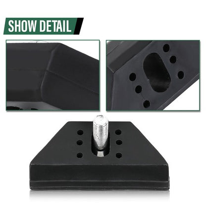 Solid Spare Battery Hold Down Block and Bolt Fit for Chevy Silverado Suburban Colorado S-10